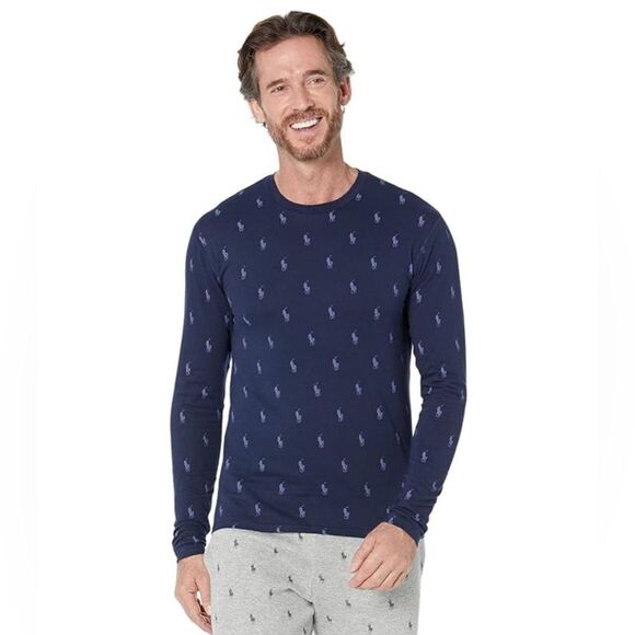NWT Polo Ralph Lauren Knit Long John Base Layer Crew M - Picture 1 of 8